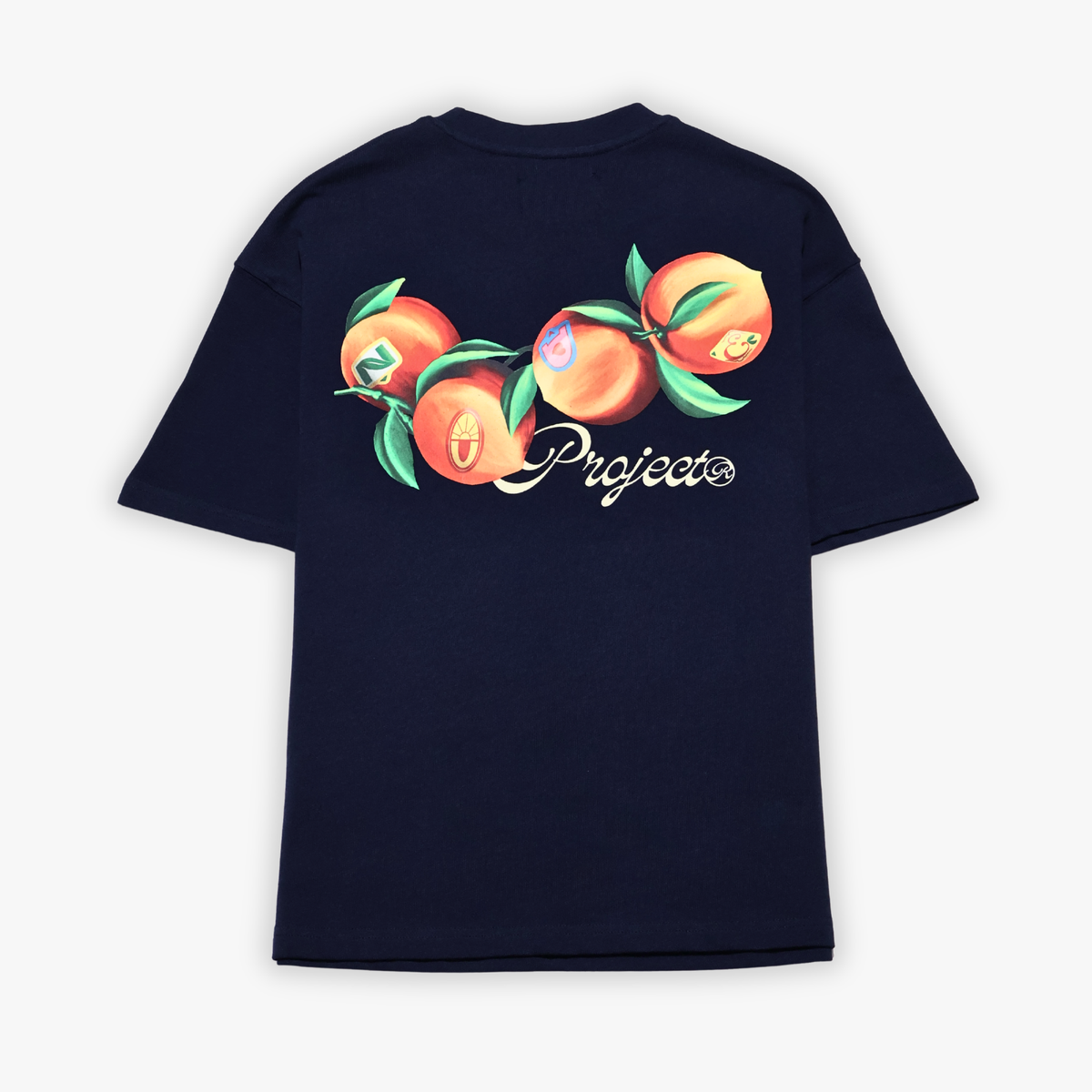 TEE NUDE PROJECT PEACH NAVY