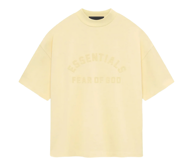 TEE HEAVY CREWNECK ESSENTIALS GARDEN YELLOW FW23