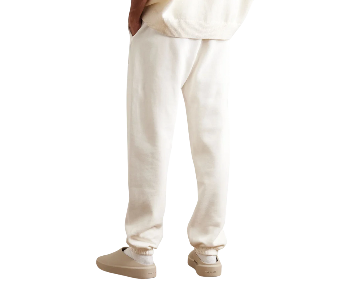 SWEATPANTS ESSENTIALS WHITE FW23