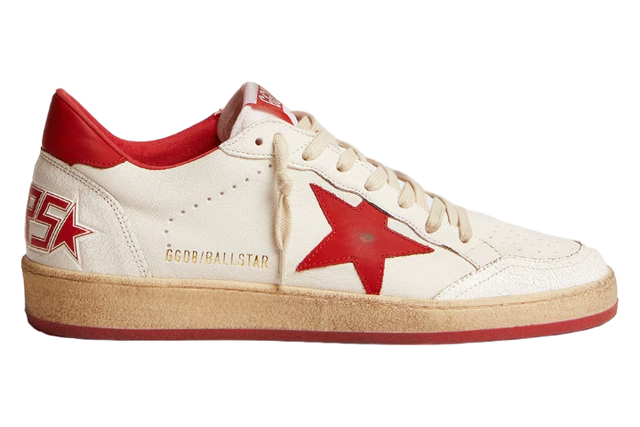 GOLDEN GOOSE BALL STAR RED