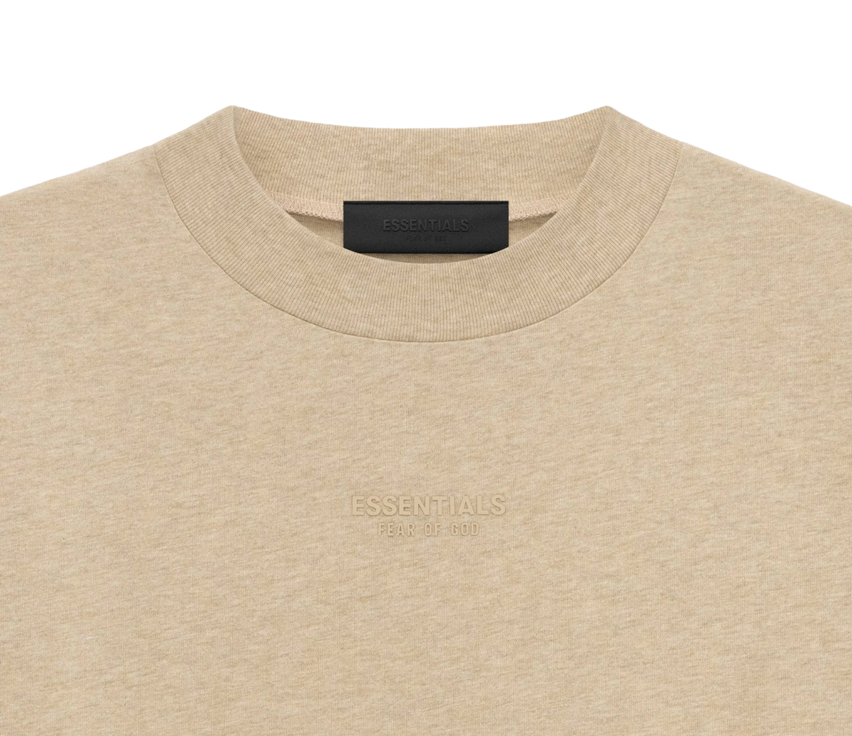 TEE ESSENTIALS GOLD HEATHER FW23