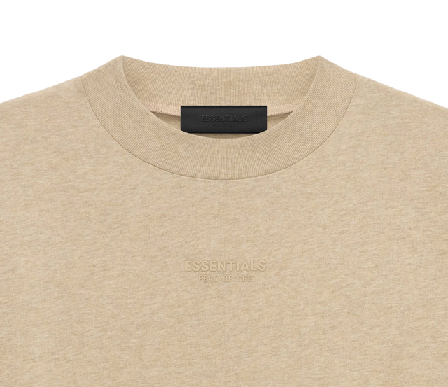 TEE ESSENTIALS GOLD HEATHER FW23