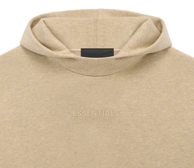 HOODIE ESSENTIALS GOLD HEATHER FW23