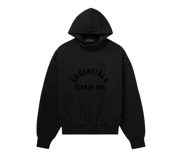 HOODIE ESSENTIALS BLACK SS23