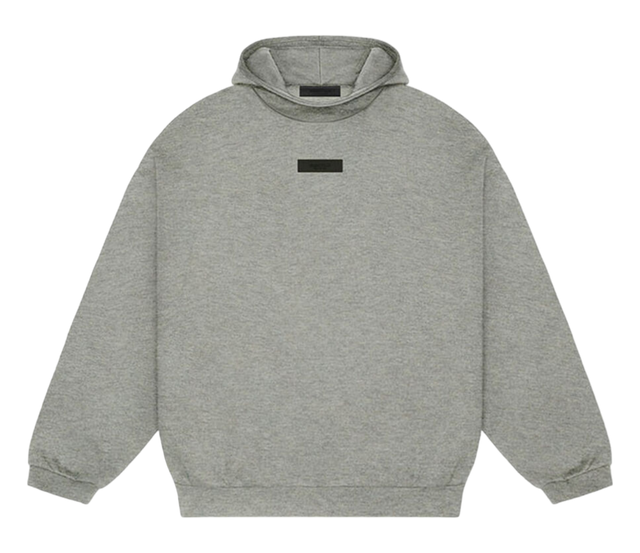 HOODIE ESSENTIALS DARK HEATHER FW23