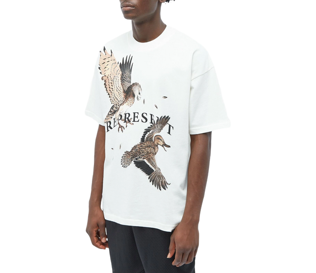 TEE REPRESENT BIRDS WHITE