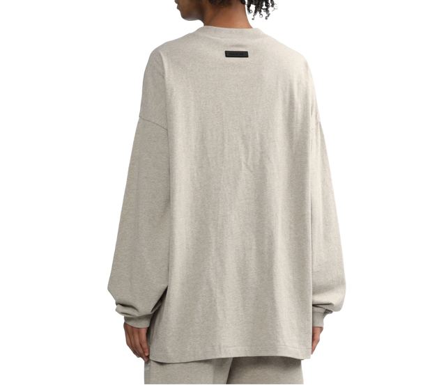 TEE ESSENTIALS SILVER CLOUD LS FW23