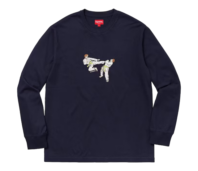 TEE SUPREME KARATE LS NAVY