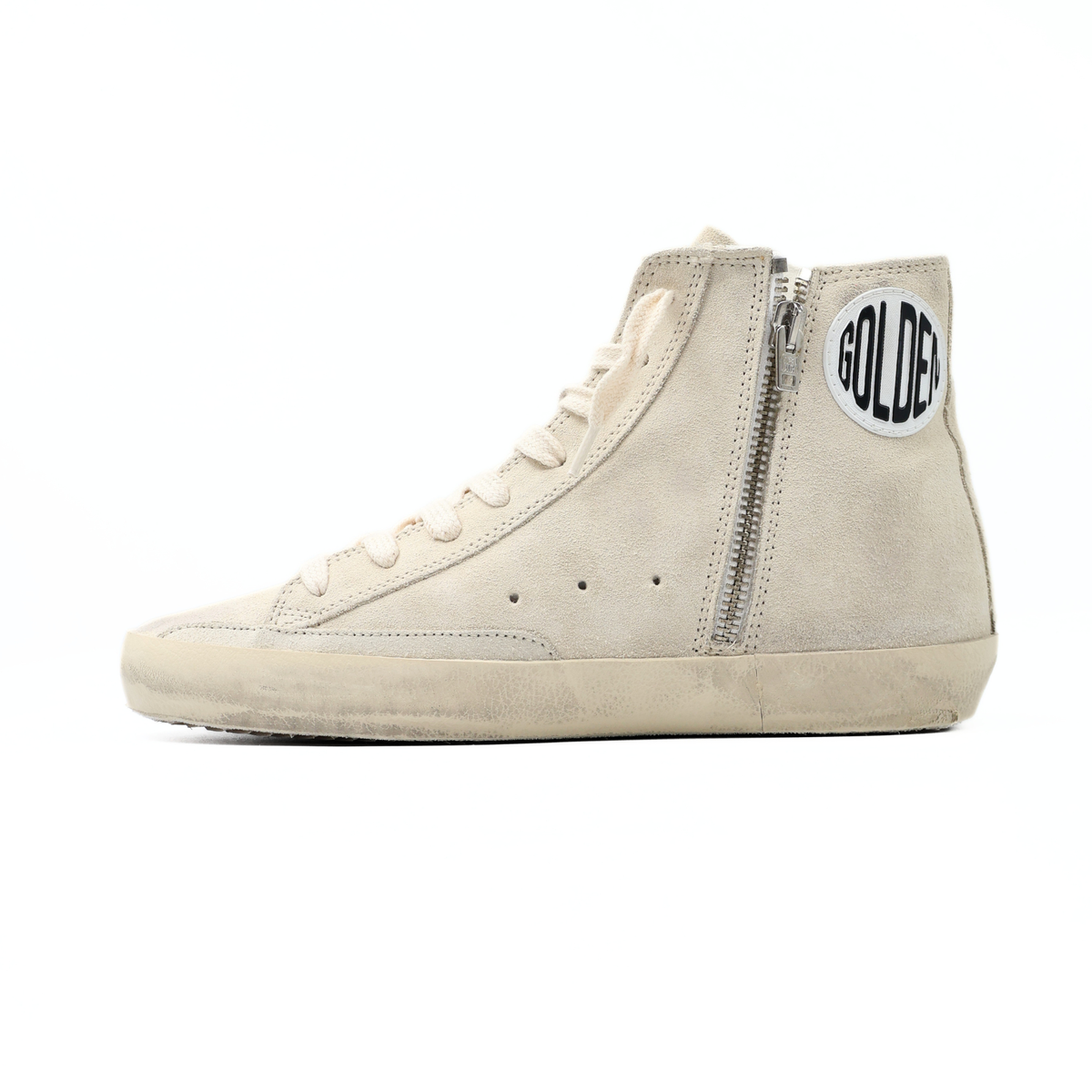 GOLDEN GOOSE FRANCY HI SEEDPEARL SILVER