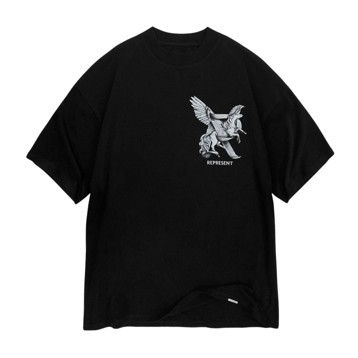 TEE REPRESENT ELEGANCE IN MOTION BLACK