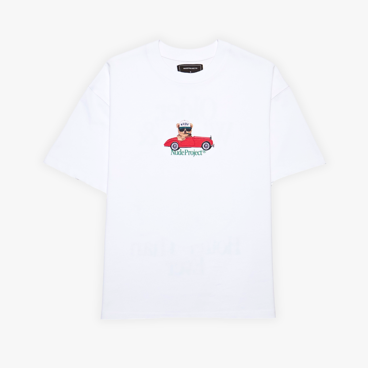 TEE NUDE PROJECT TEDDY BEAR WHITE