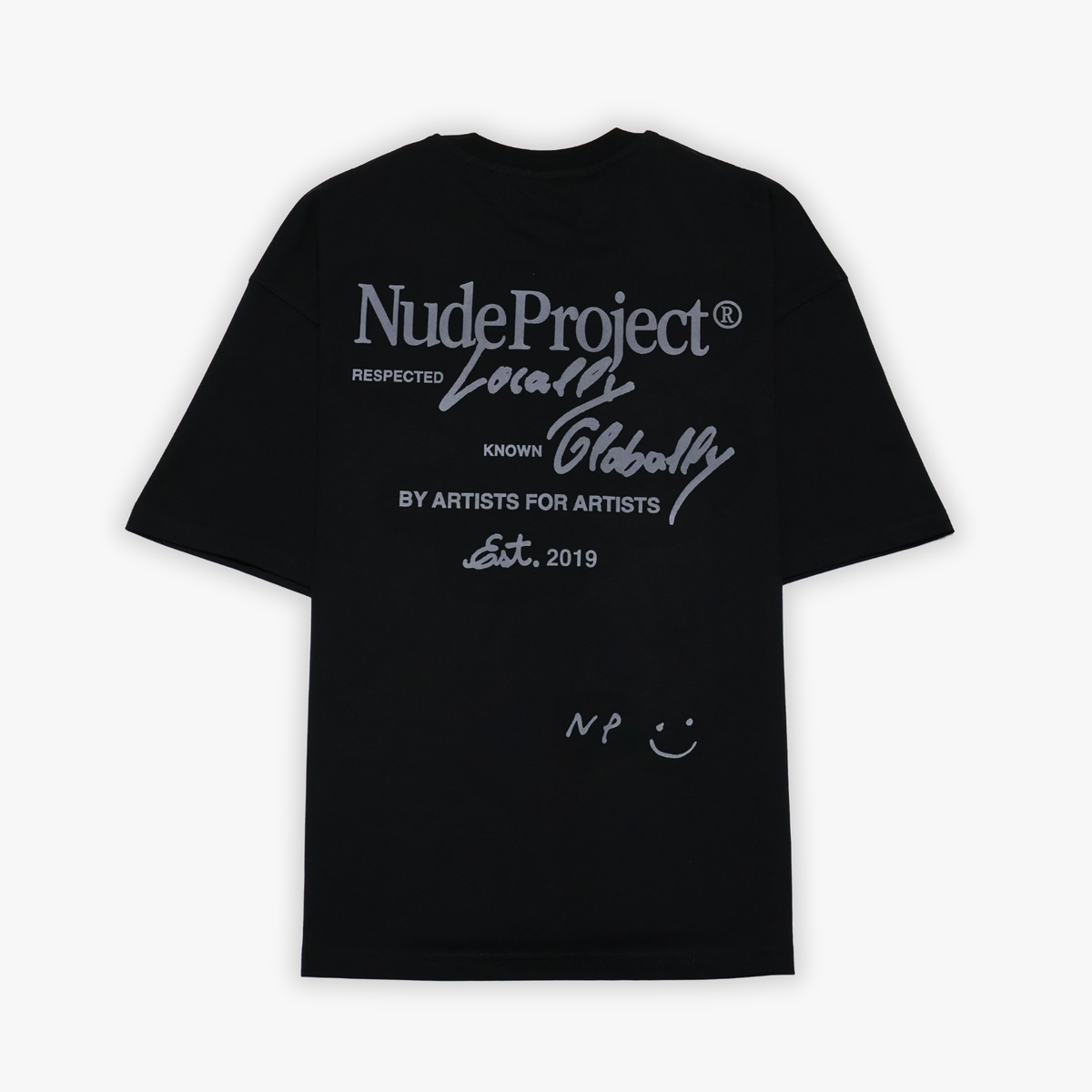 TEE NUDE PROJECT GLOBALLY BLACK