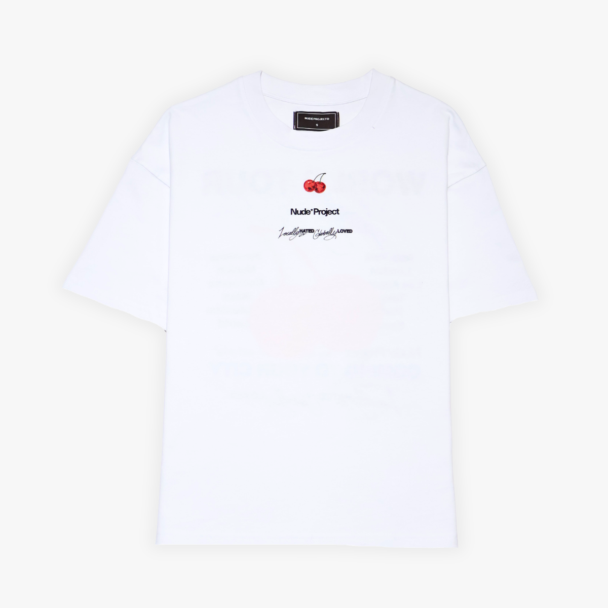 TEE NUDE PROJECT TOUR WHITE