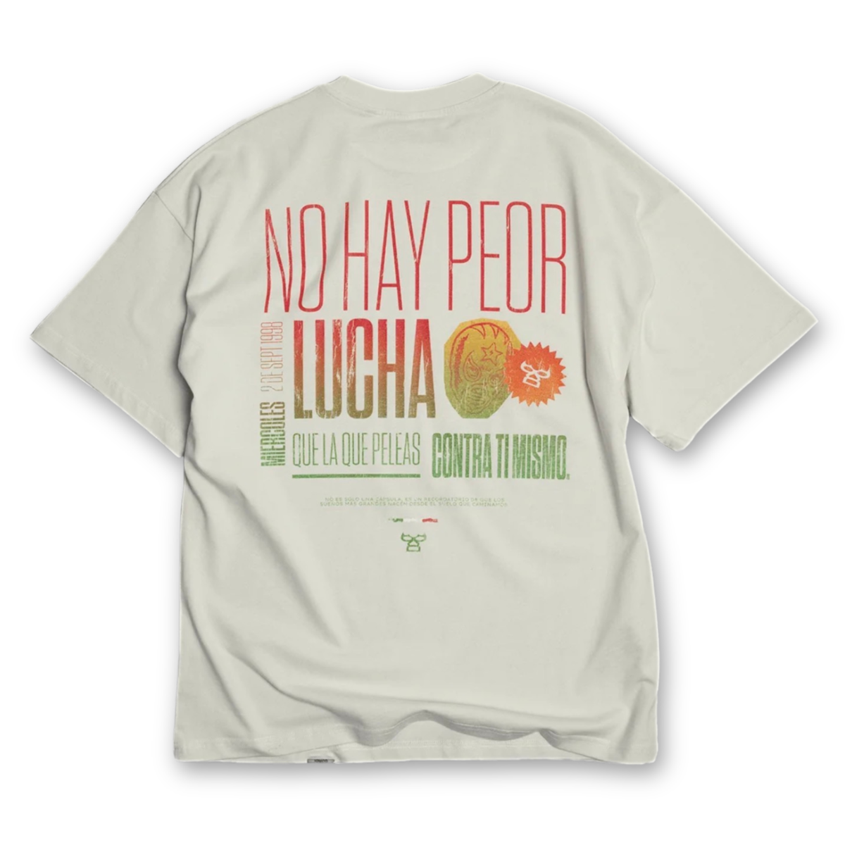 TEE GURIDI PEOR LUCHA WHITE