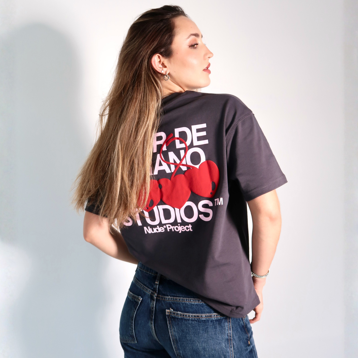 TEE NUDE PROJECT XOXO ASPHALT