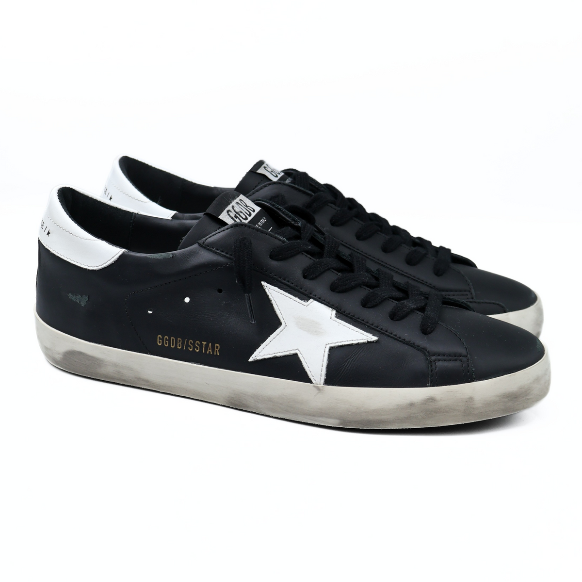 GOLDEN GOOSE SUPER STAR BLACK / WHITE