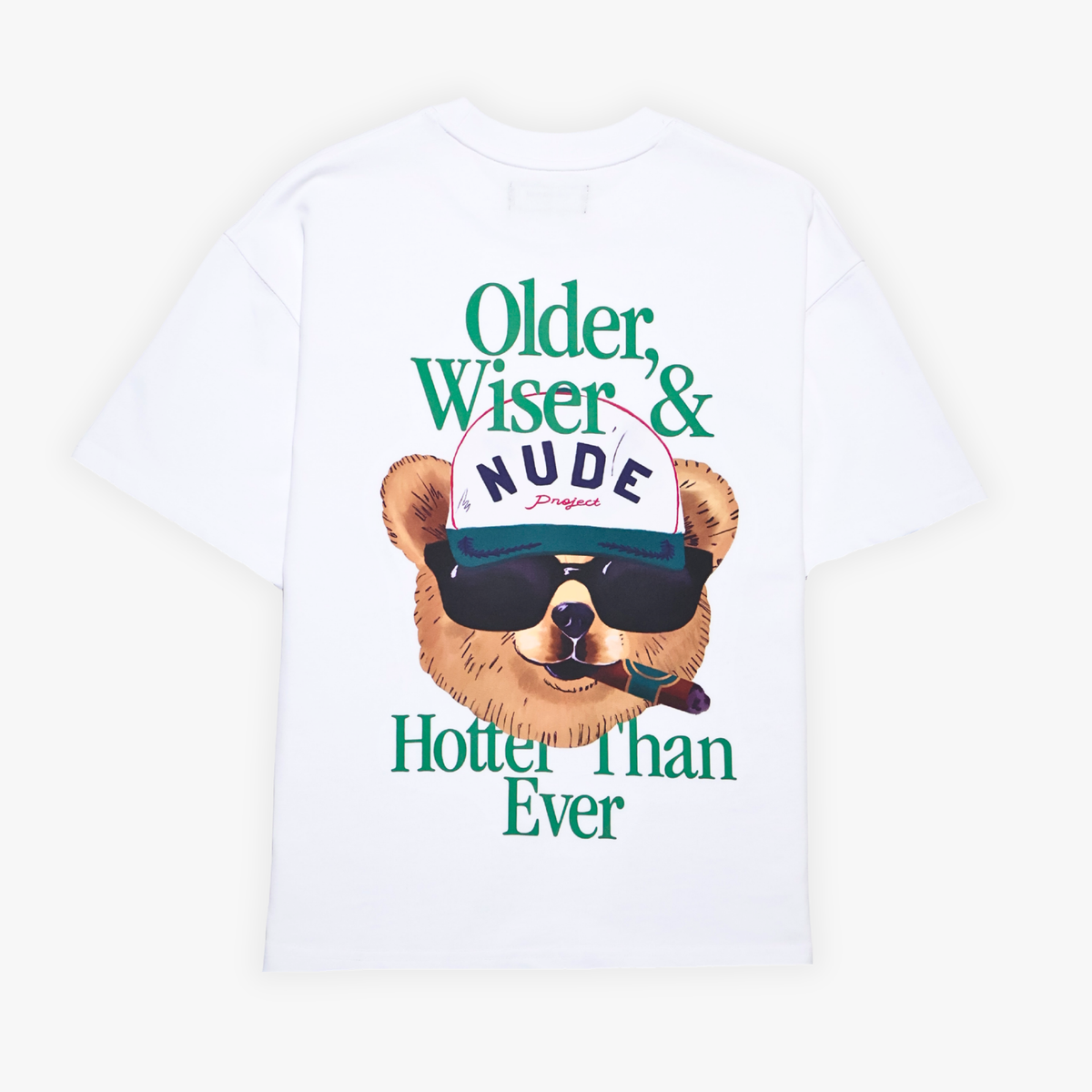 TEE NUDE PROJECT TEDDY BEAR WHITE