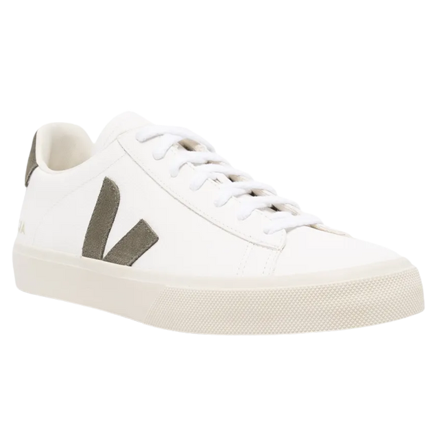 VEJA CAMPO WHITE KAKI