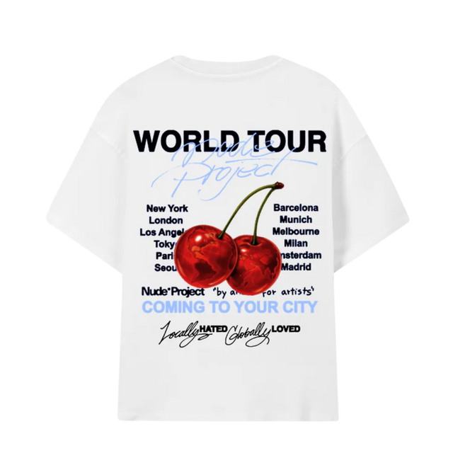 TEE NUDE PROJECT TOUR WHITE
