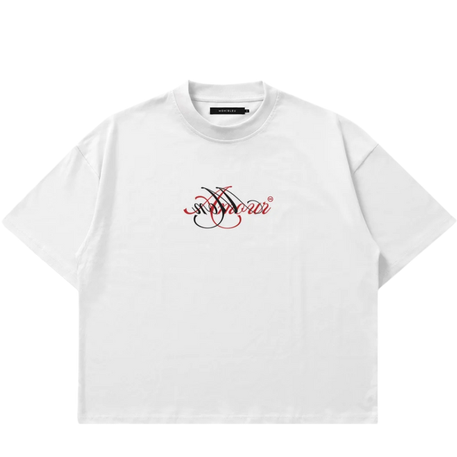 TEE MON BLUE MON AMOUR WHITE