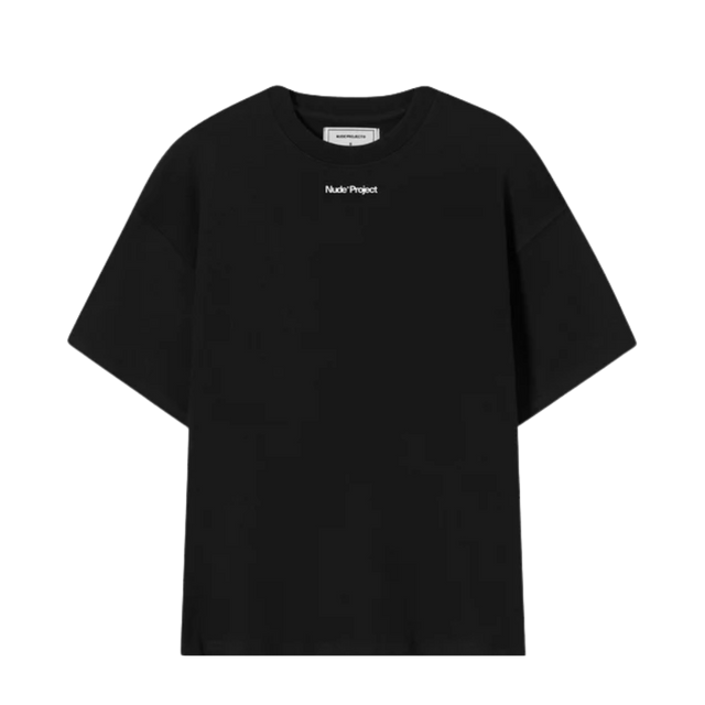 TEE NUDE PROJECT PLAY WITH LOGO BLACK