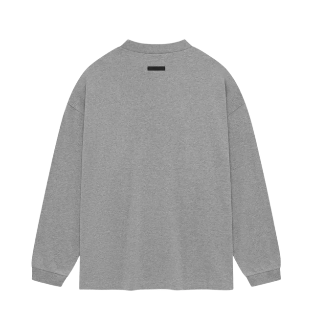 TEE LONGSLEEVE ESSENTIALS DARK HEATHER