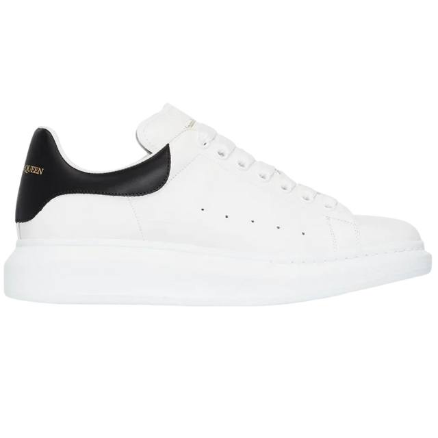 ALEXANDER MCQUEEN OVERSIZE WHITE BLACK