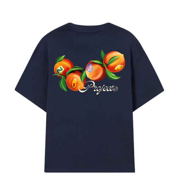 TEE NUDE PROJECT PEACH NAVY