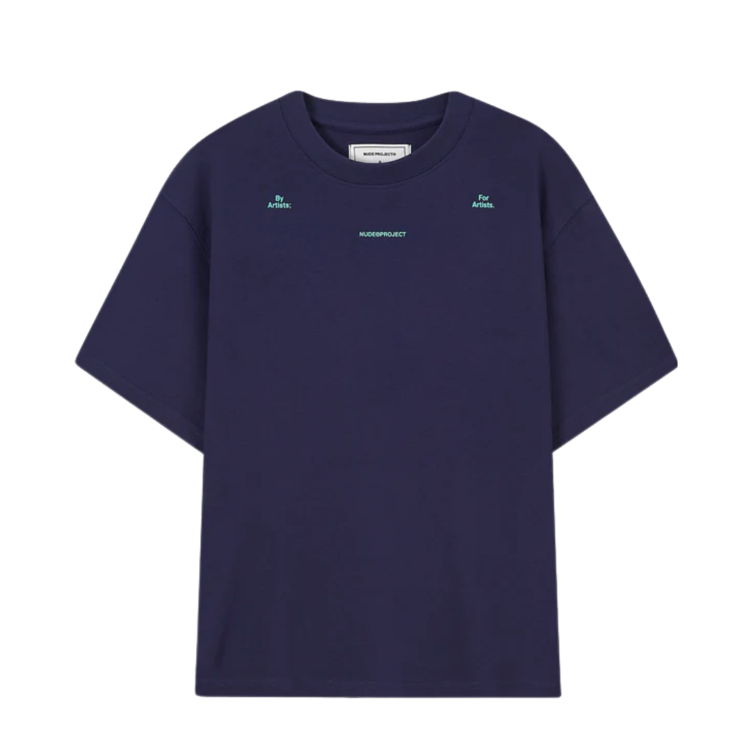 TEE NUDE PROJECT FINE ART NAVY