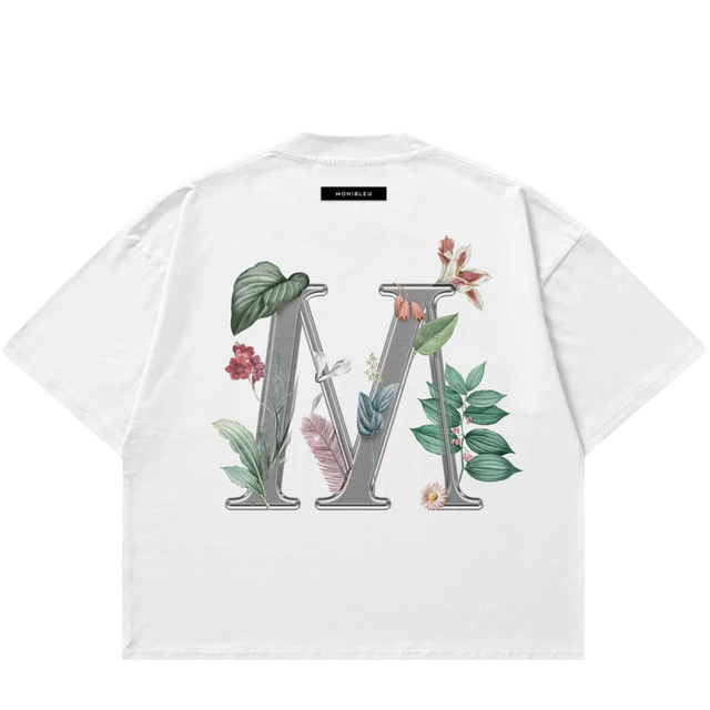 TEE MON BLUE ÉTER M WHITE