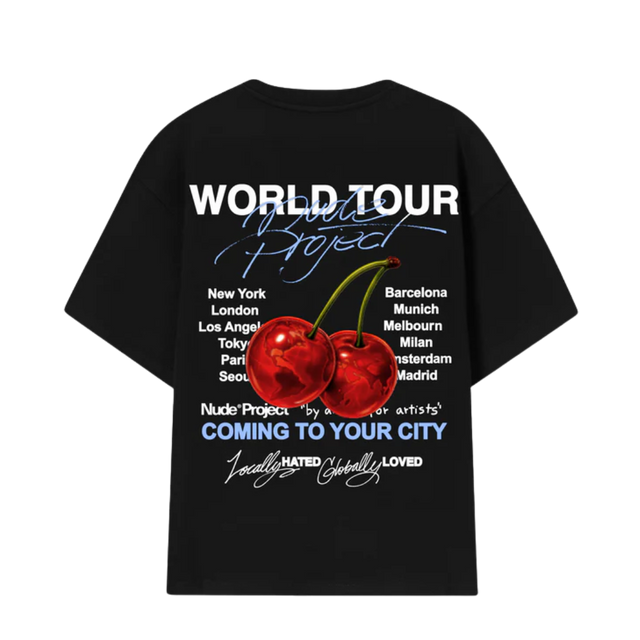 TEE NUDE PROJECT TOUR BLACK