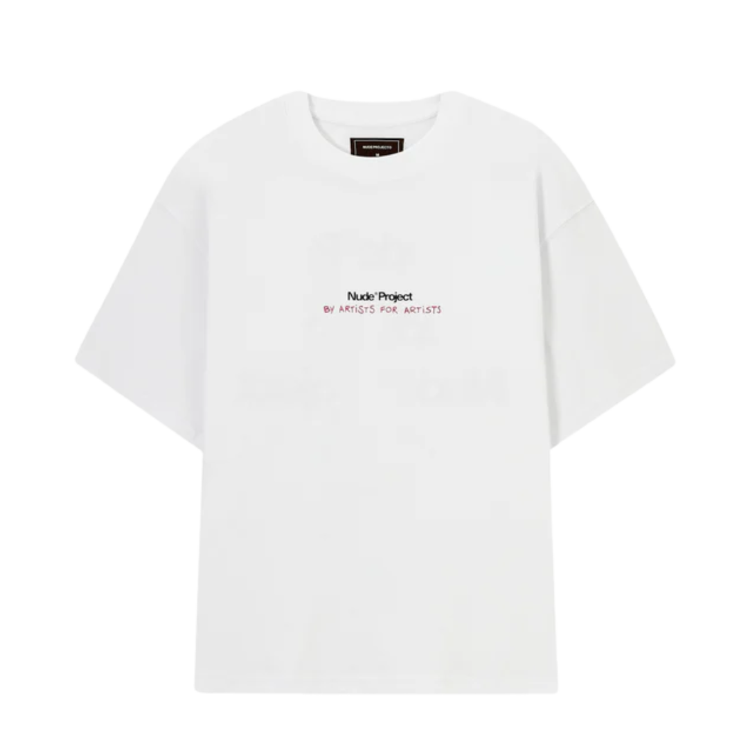 TEE NUDE PROJECT HOUSE RULES WHITE