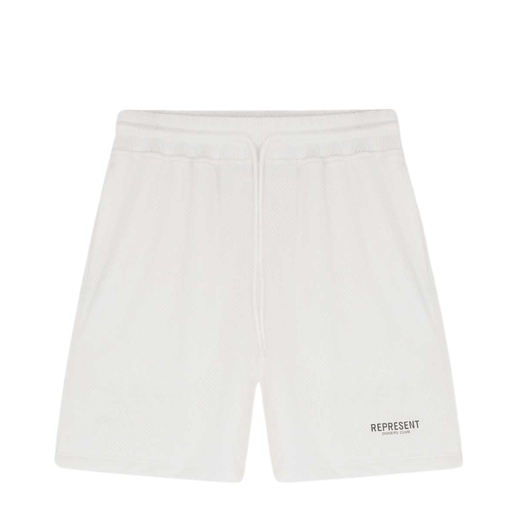 SHORTS REPRESENT OWNERS CLUB FLAT WHITE