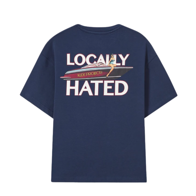 TEE NUDE PROJECT LOCALLY HATED NAVY