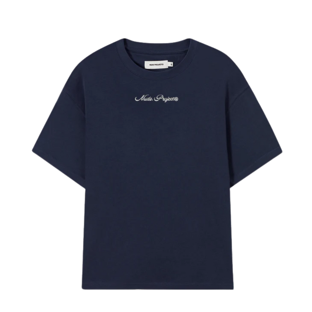 TEE NUDE PROJECT PEACH NAVY