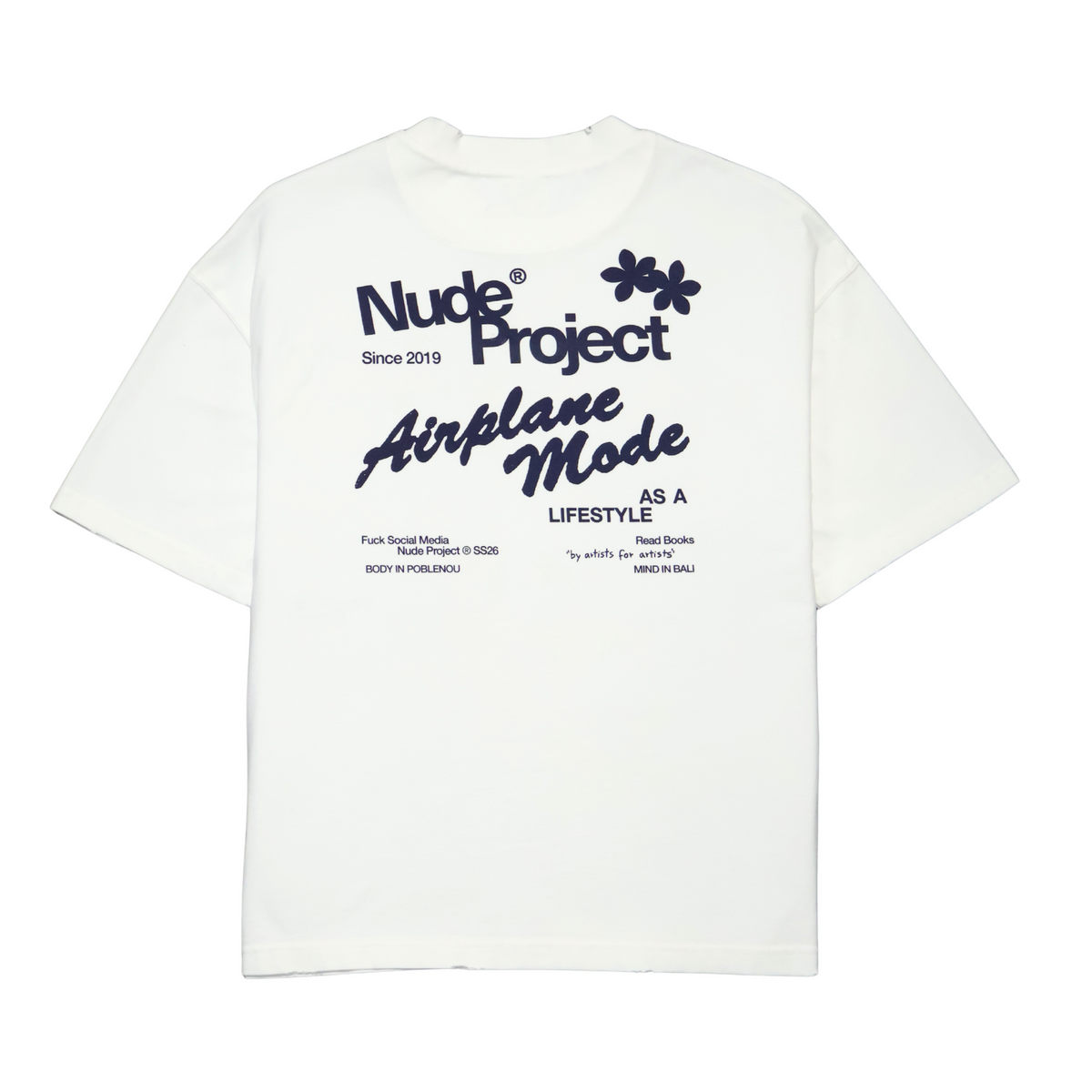 TEE NUDE PROJECT JUNGLA WHITE