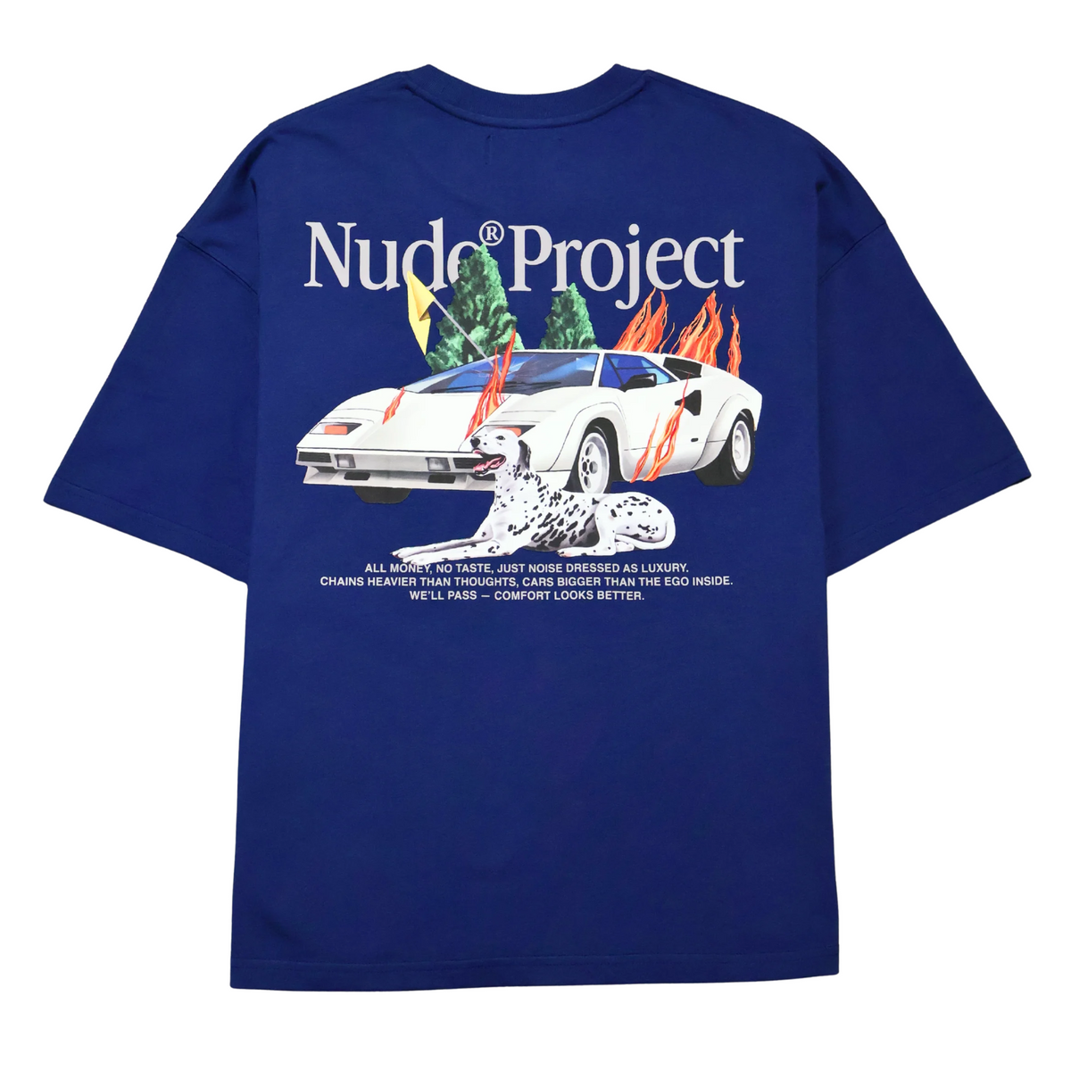 TEE NUDE PROJECT LAMBO NAVY