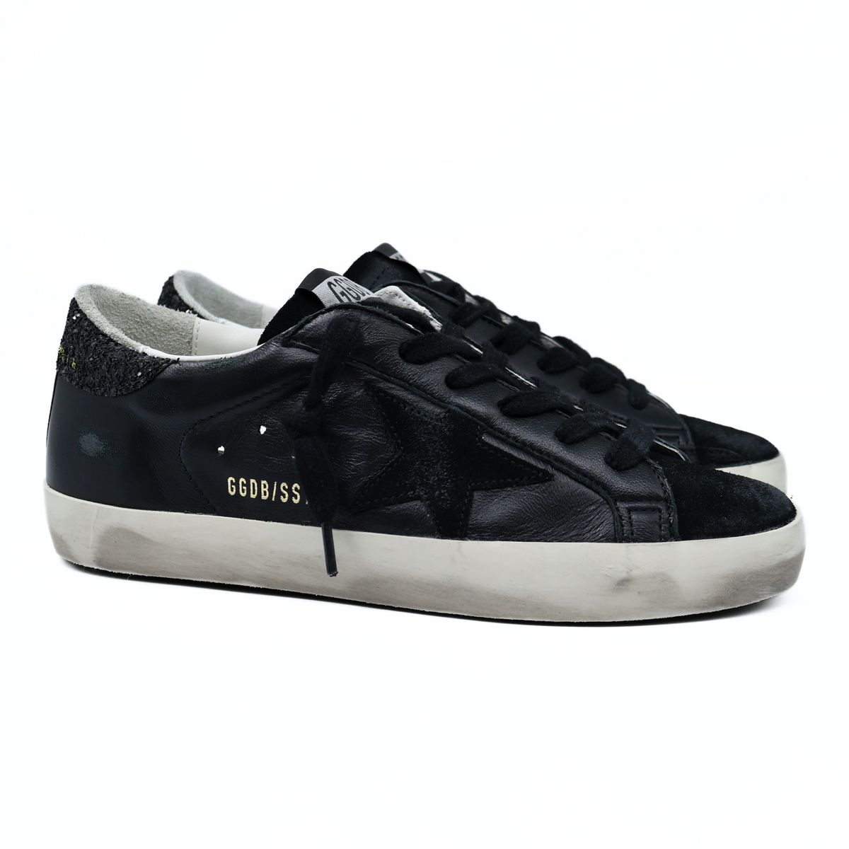 GOLDEN GOOSE SUPER STAR CLASSIC SUEDE BLACK