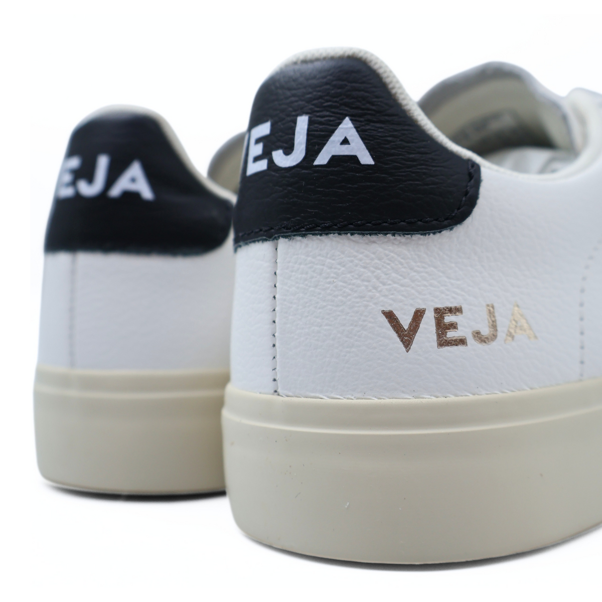 VEJA CAMPO WHITE BLACK