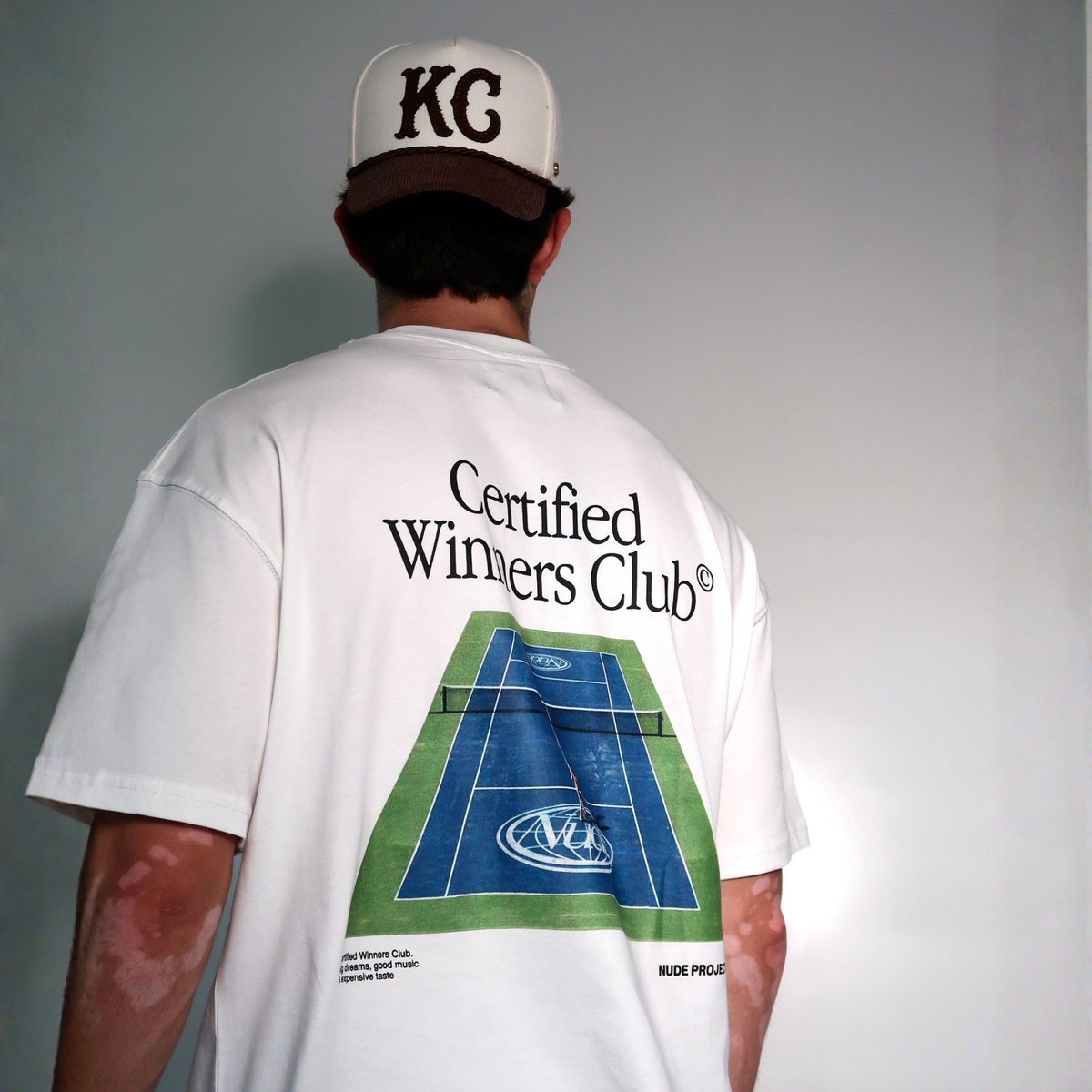TEE NUDE PROJECT TENNIS WHITE