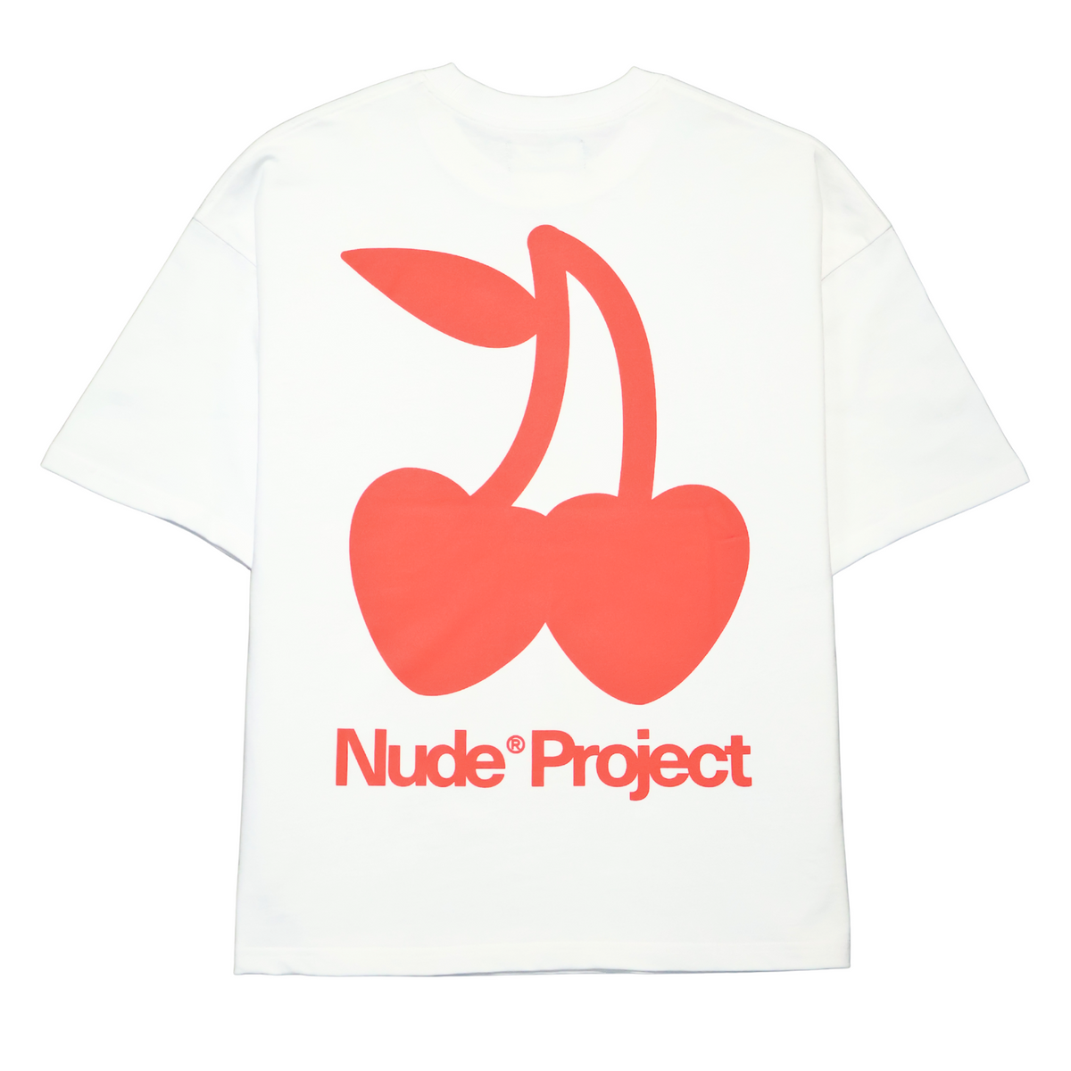 TEE NUDE PROJECT PIKOTA CHERRY WHITE