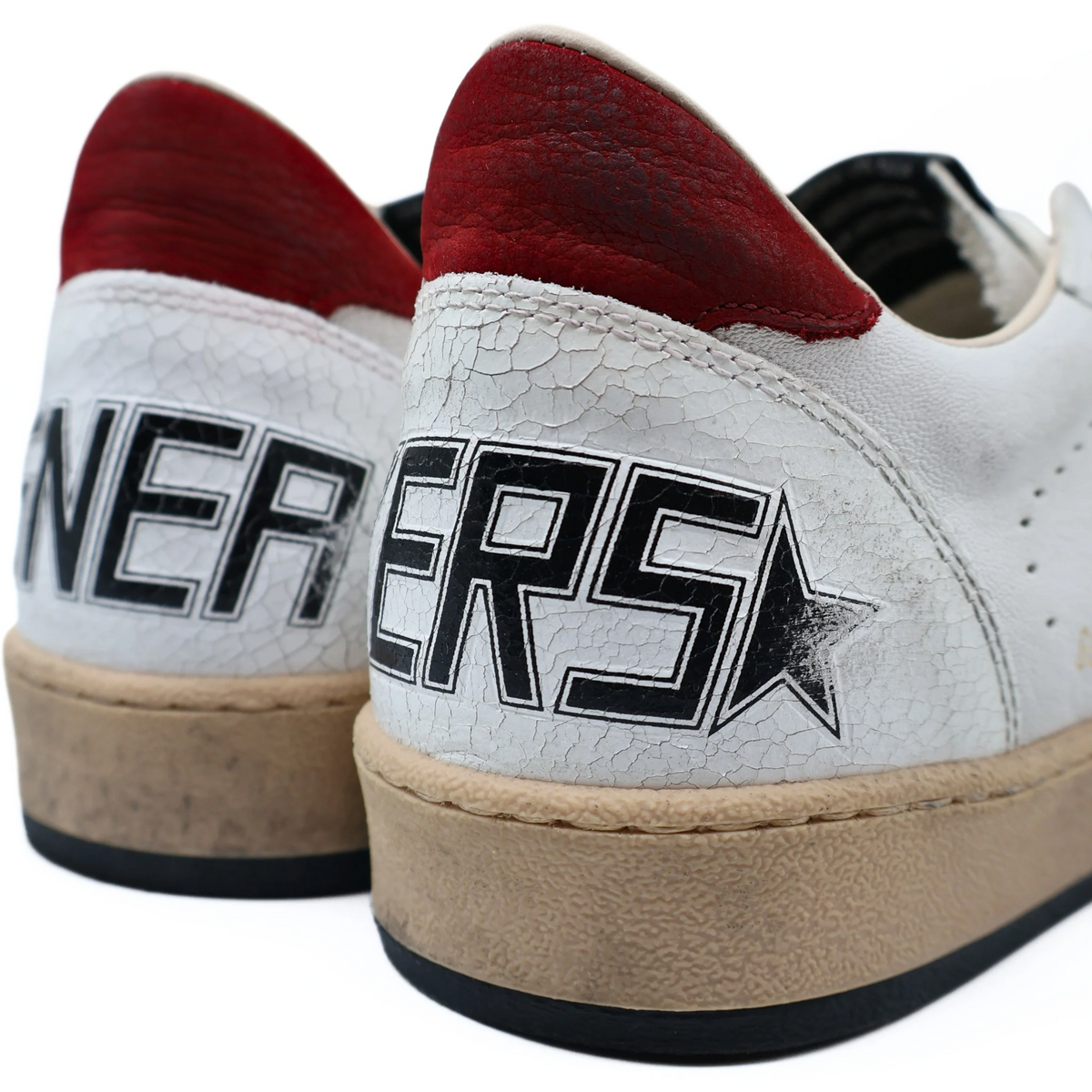GOLDEN GOOSE BALLSTAR WHITE / SILVER BLUE