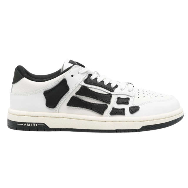 AMIRI SKEL LOW WHITE / BLACK