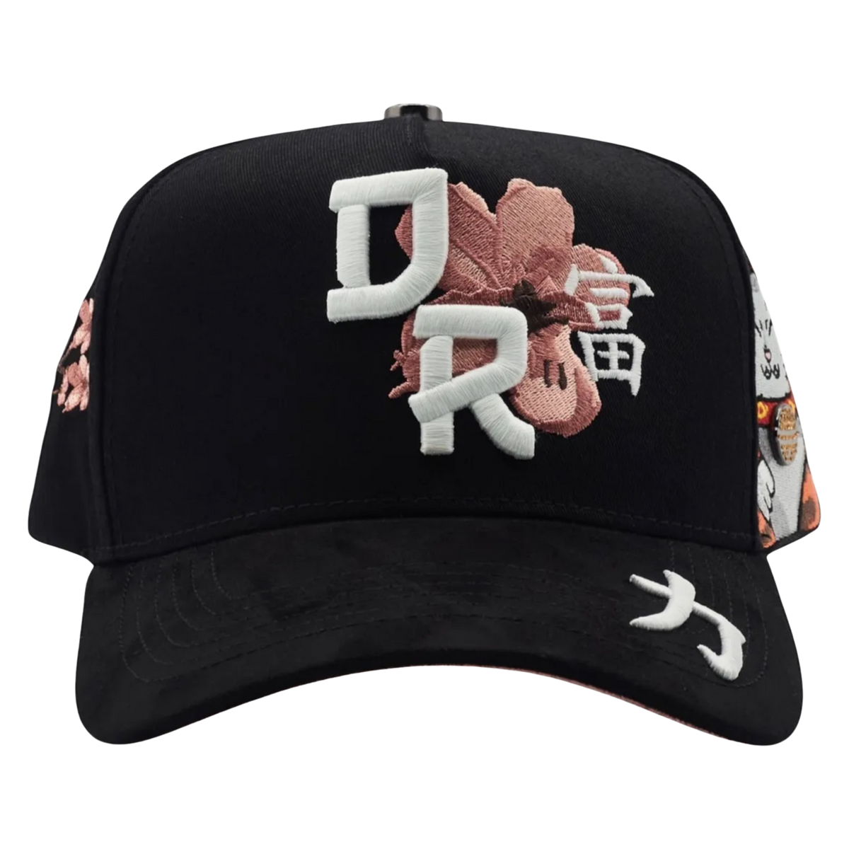 DREAMER HATS V2 KANJI BLACK