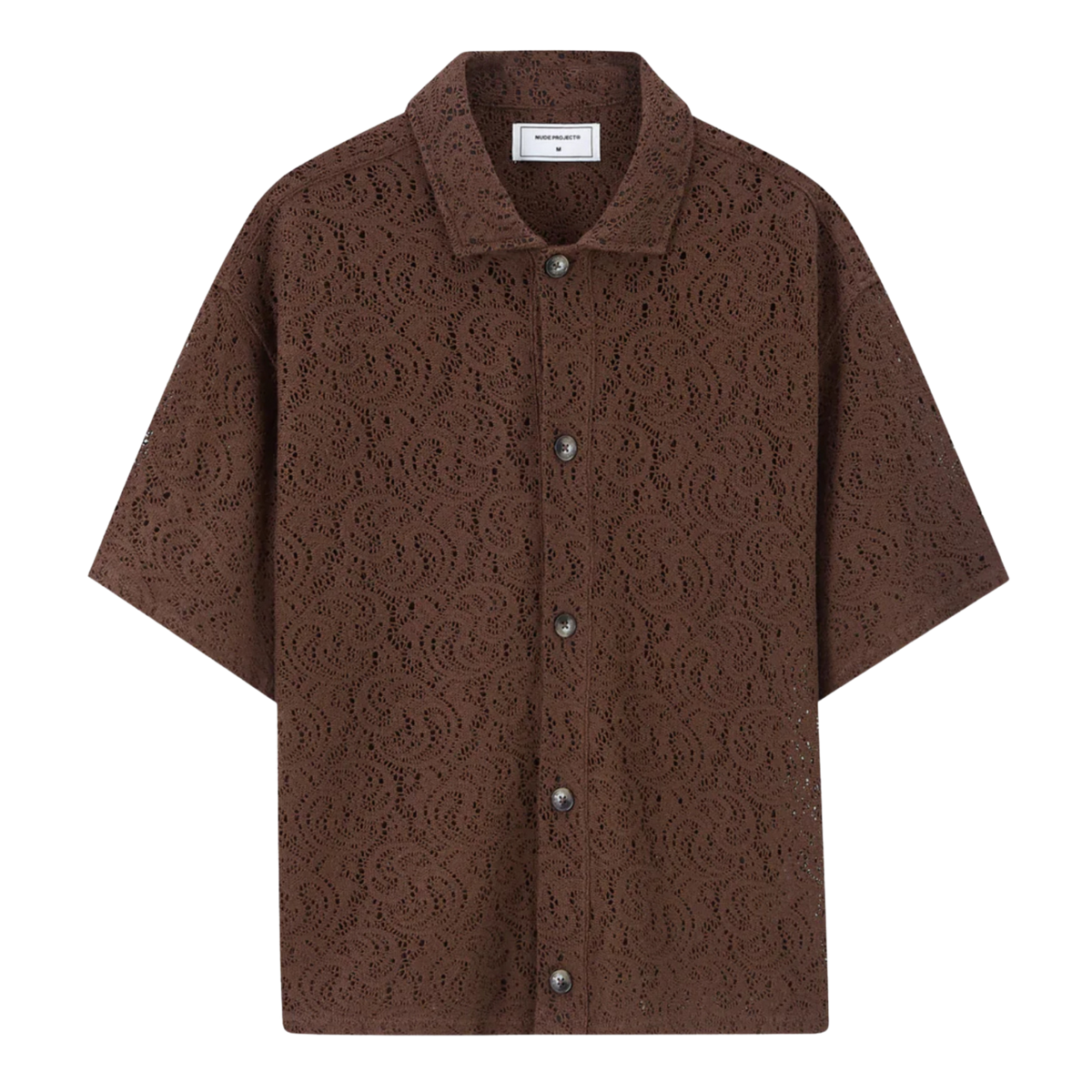 NUDE PROJECT ROMAN SHIRT COCOA