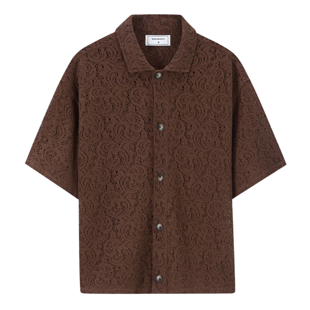 NUDE PROJECT ROMAN SHIRT COCOA