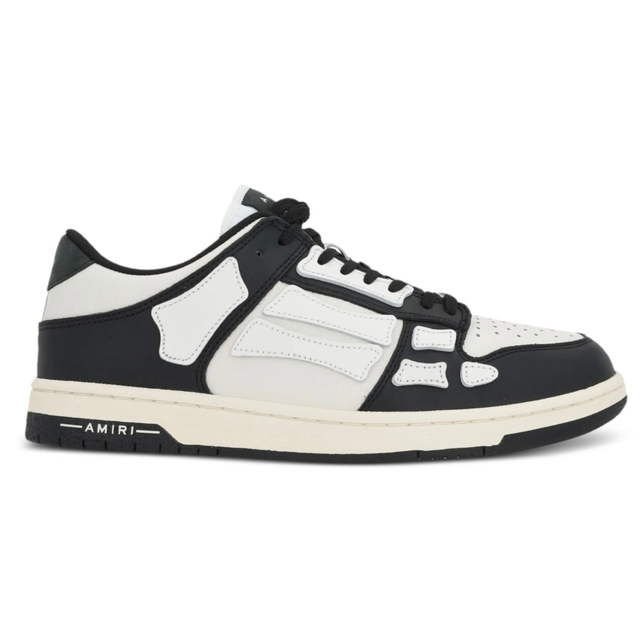 AMIRI SKEL LOW BLACK / WHITE CLASSIC