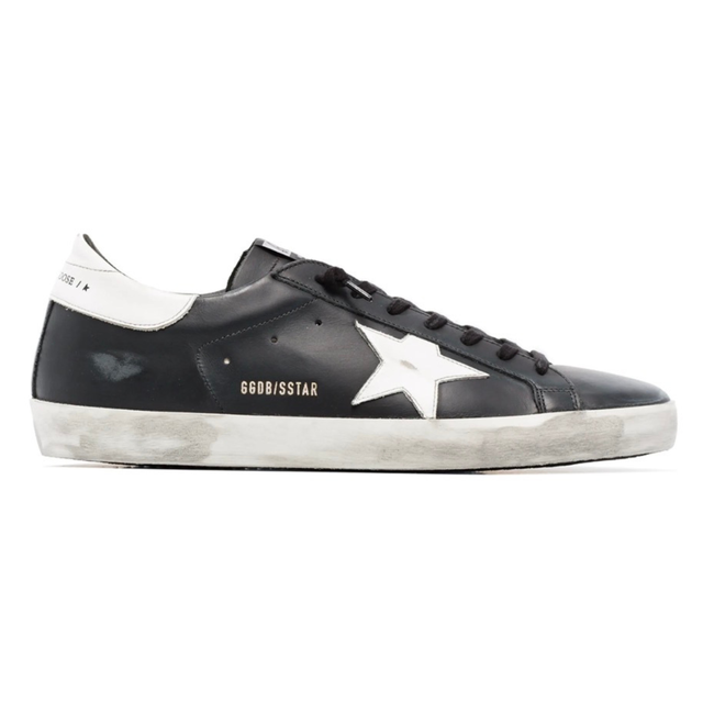 GOLDEN GOOSE SUPER STAR BLACK / WHITE