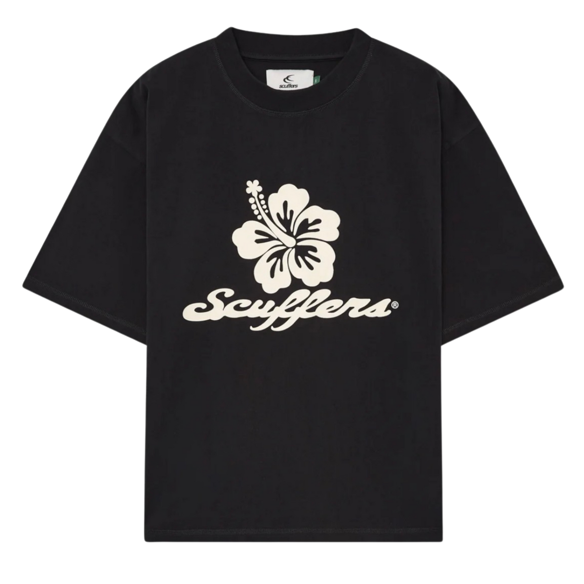TEE SCUFFERS FIJI DARK BLACK
