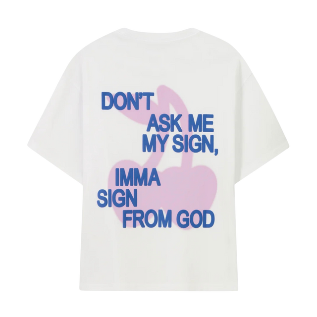 TEE NUDE PROJECT LADDER WHITE